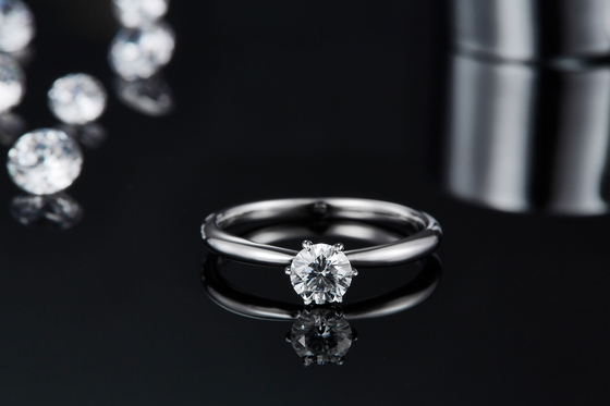 পাইকারি Moissanite গয়না 925 স্টার্লিং সিলভার বিবাহের বাগদান Moissanite ডায়মন্ড রিং