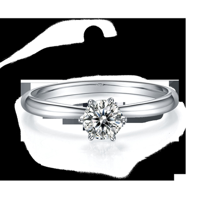 পাইকারি Moissanite গয়না 925 স্টার্লিং সিলভার বিবাহের বাগদান Moissanite ডায়মন্ড রিং